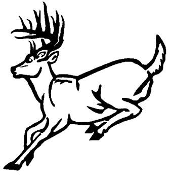 Deer Outline Clipart