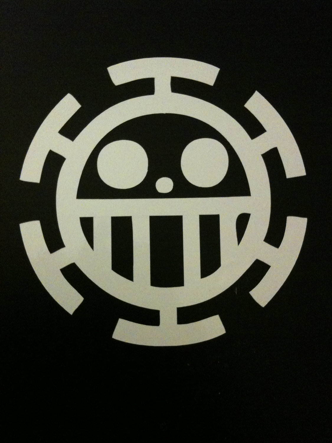 One Piece Heart Pirates Vinyl Sticker