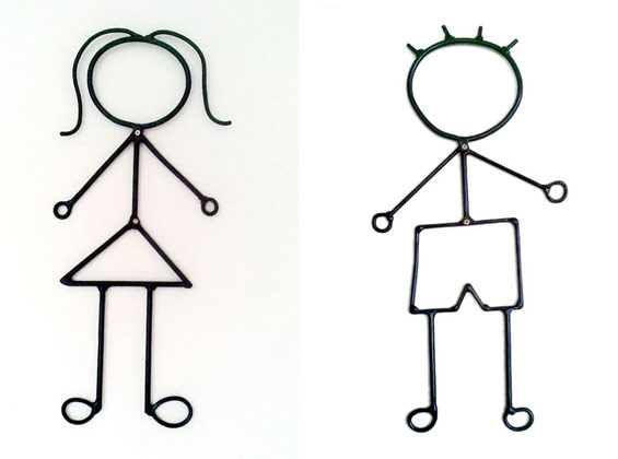 clip art girl stick figure - photo #18