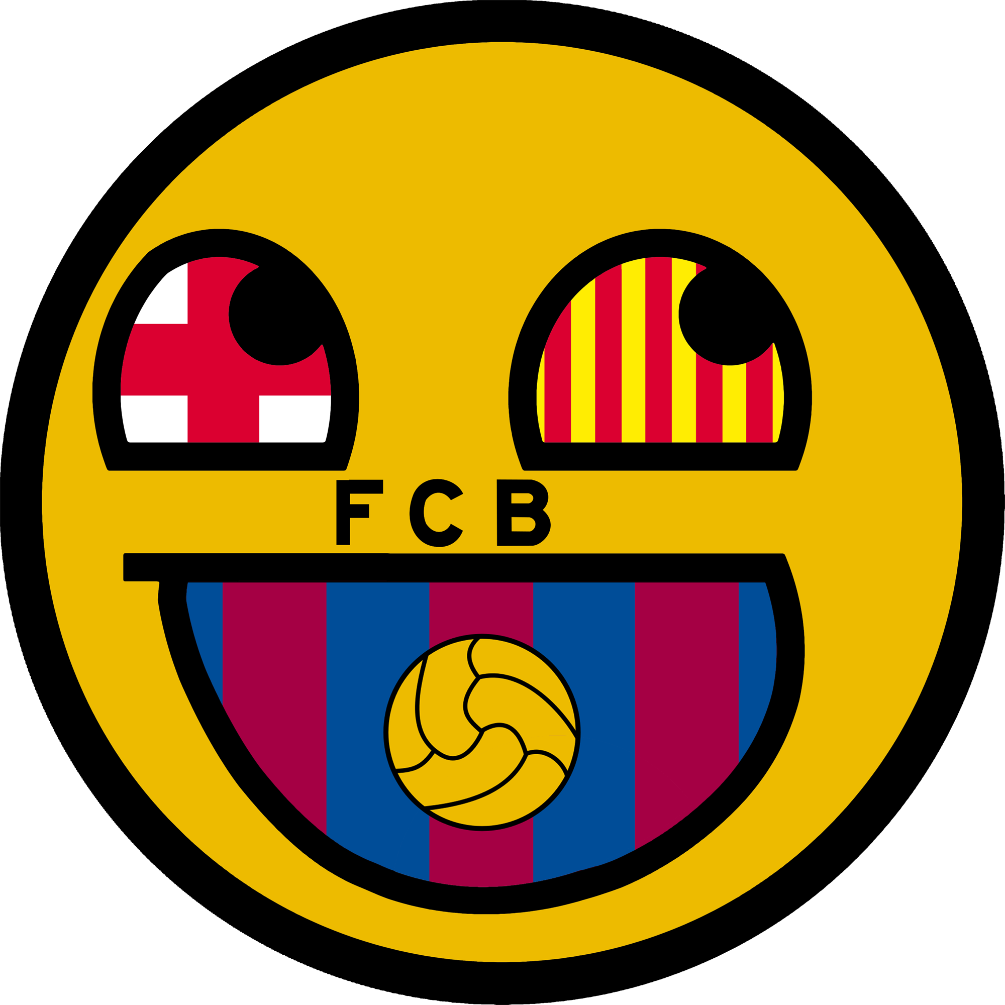 deviantART: More Like FC Barcelona smiley v1 by