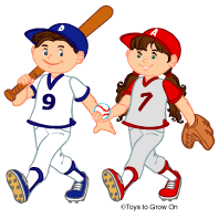 Clip Art baseball at Toys to Grow On