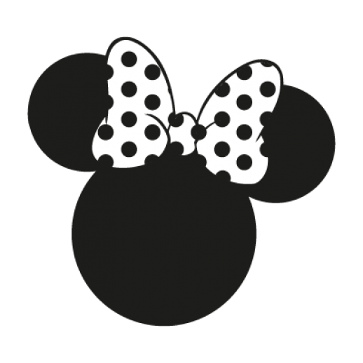 minnie mouse clipart black and white - photo #10