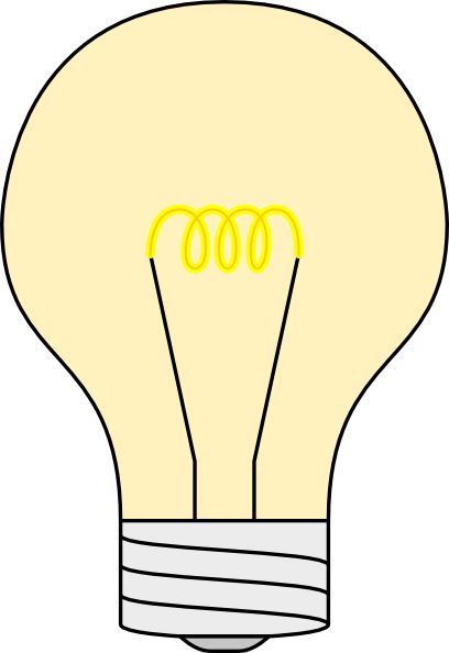 Light Bulb Clip Art - vector clip art online, royalty ...