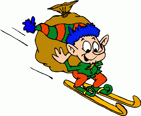 elf-skiing-clipart clipart - elf-skiing-clipart clip art