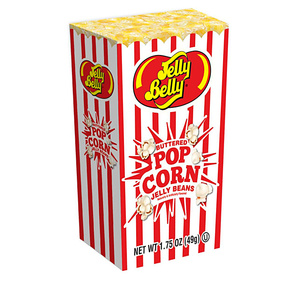 Jelly Belly Buttered Popcorn Jelly Beans Boxes: 24-Piece Display ...