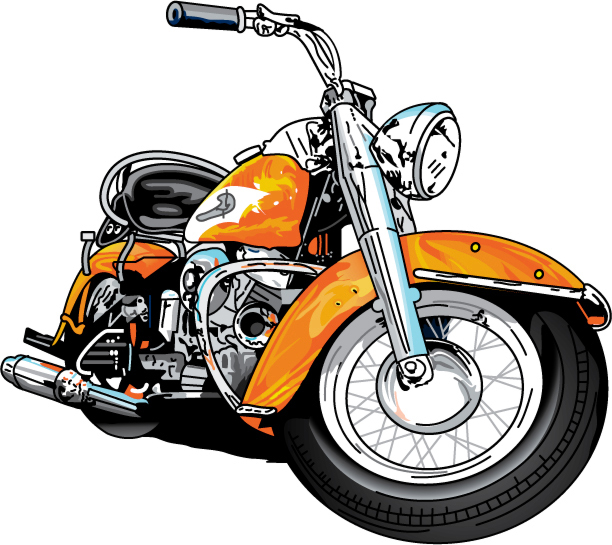 free vintage motorcycle clipart - photo #48