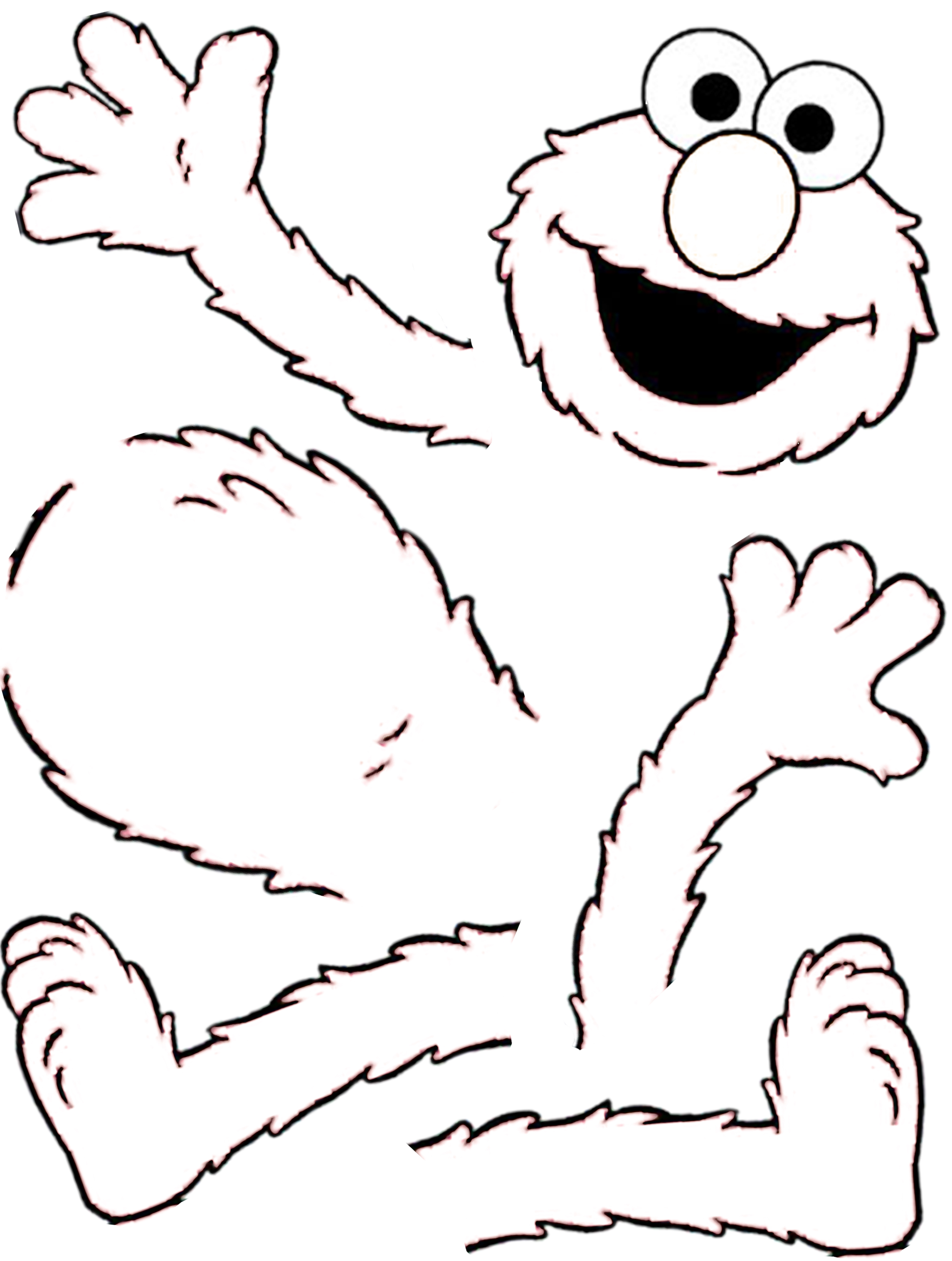 Free Printable Elmo Face Template ClipArt Best