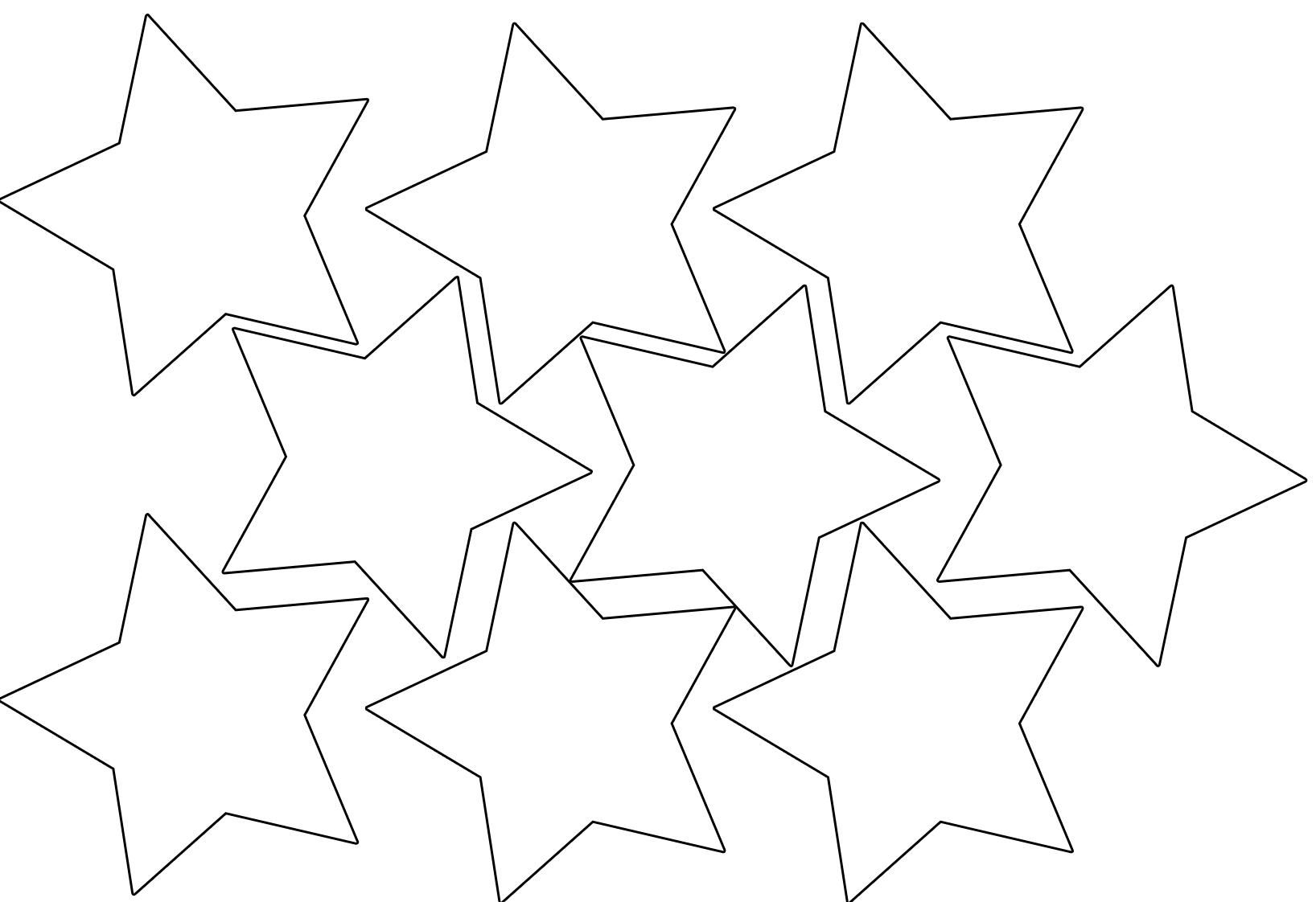 Star Templates To Print ClipArt Best