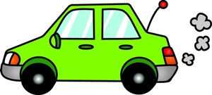 cute_little_green_cartoon_car_ ...