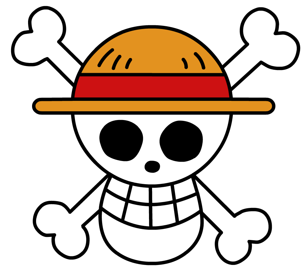 One Piece Flag Outline