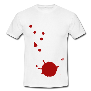 Blood Spatter T-Shirt ID: 6503168