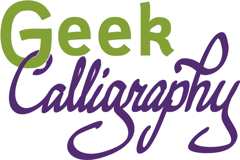 Geek Calligraphy: Art prints, greeting cards, marriage documents ...