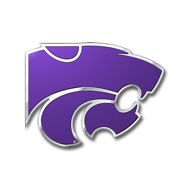 Kansas State Wildcats Color Emblem, Car or Truck Decal | Team ProMark