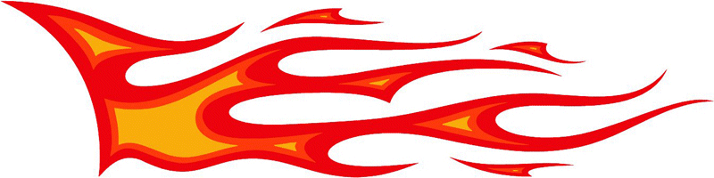 Flames Decal - ClipArt Best
