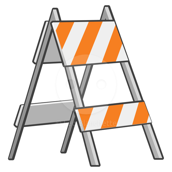 Free road construction clipart