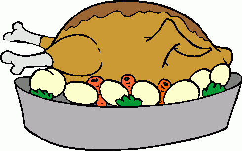 Cooked turkey clip art