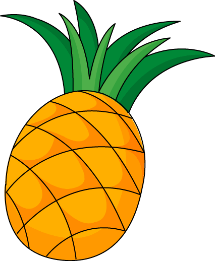 Free Pineapple Clipart