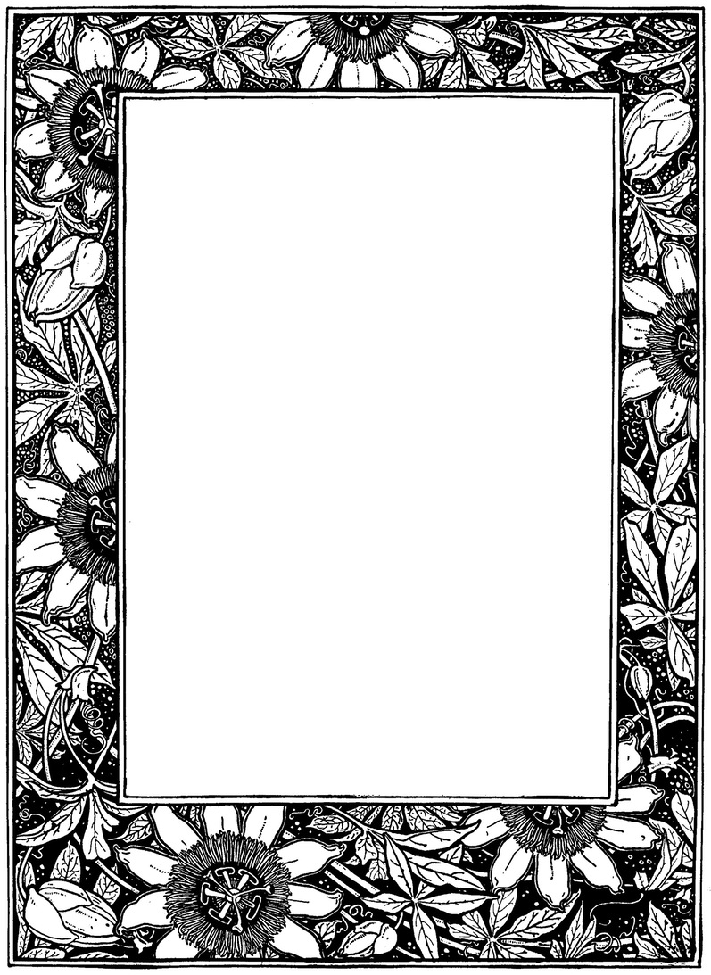 Old Border Design Book  ClipArt Best