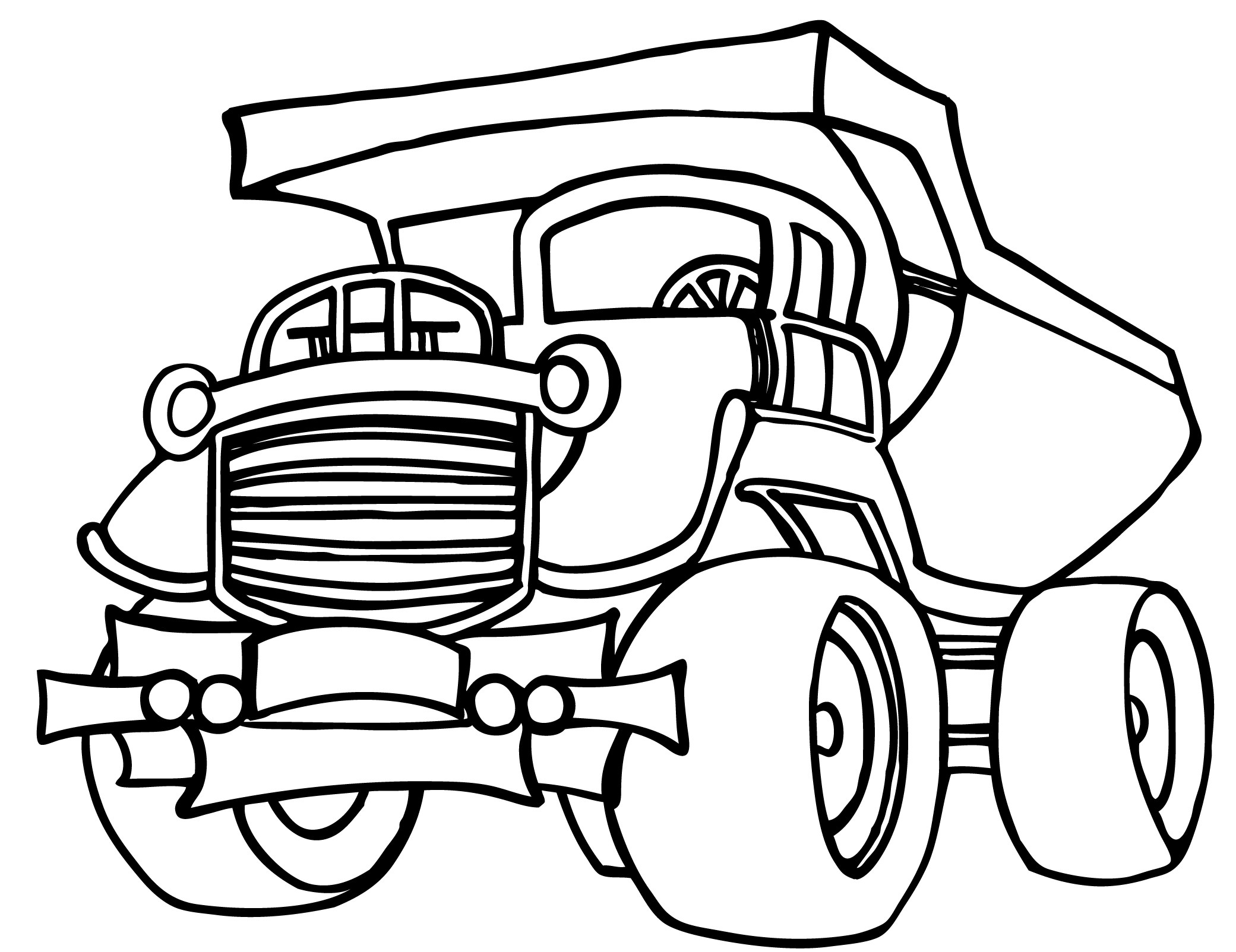 Lorry Colouring Pages - ClipArt Best