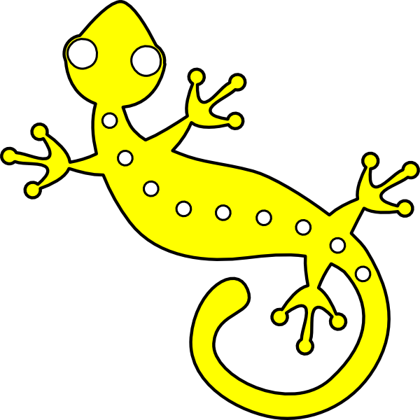 Gecko Clip Art - vector clip art online, royalty free ...