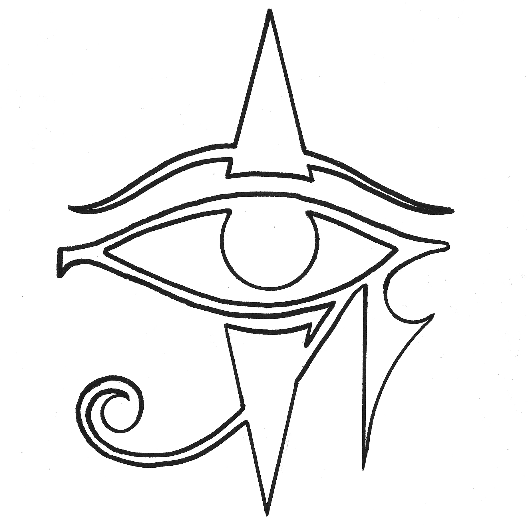 Eye Outline ClipArt Best