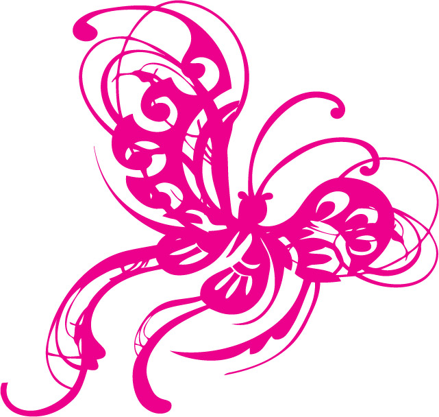 2NA044 - Graphic Butterfly Wall Decal Sticker [2NA044] - $29.00 ...