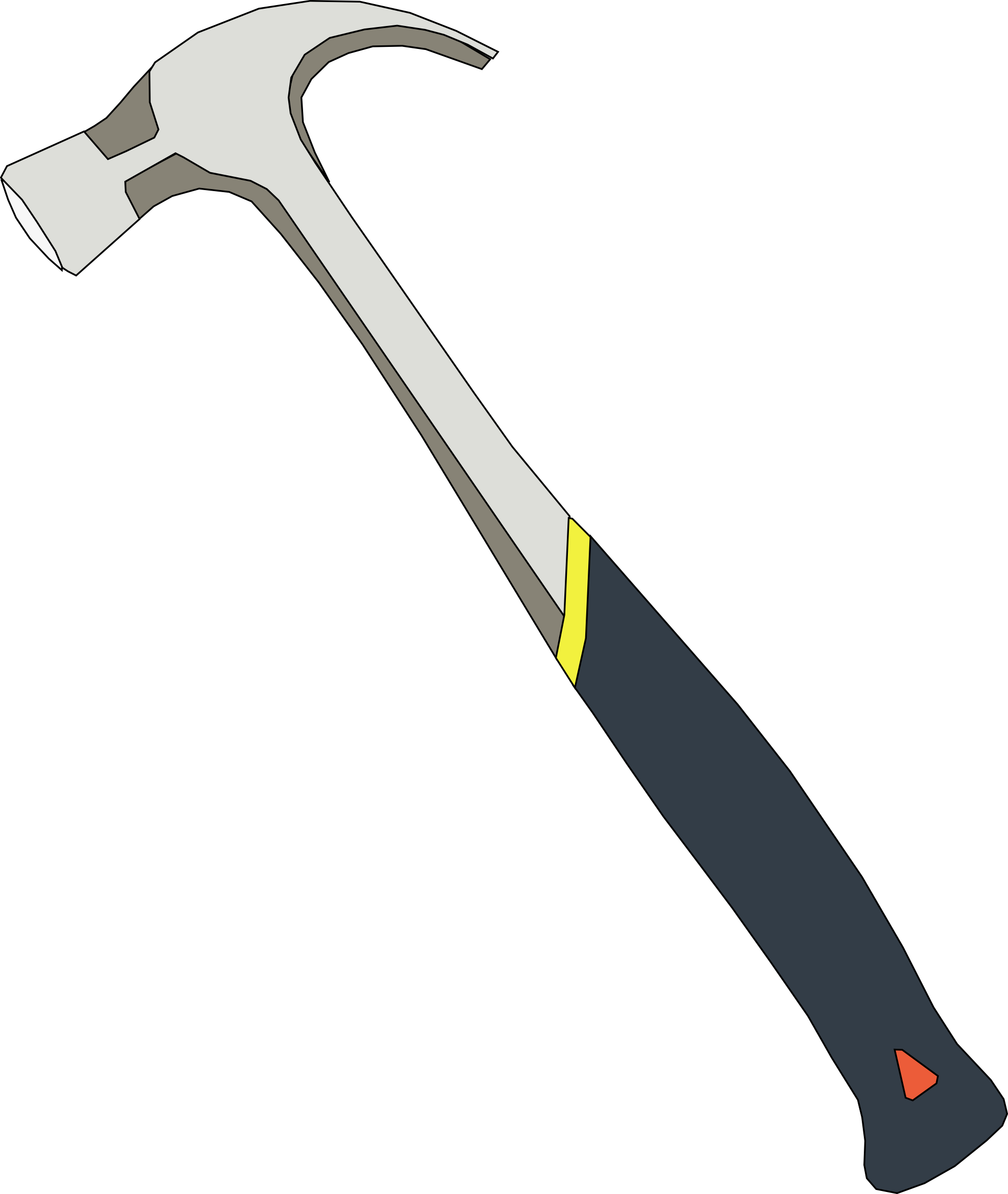 clipart of hammer - photo #36