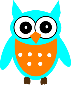 Blue Owl Clip Art - vector clip art online, royalty ...