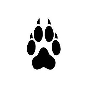 Wolf Paw Print - ClipArt Best
