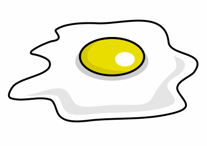 Egg Yolk Cartoon - ClipArt Best