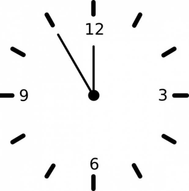 Clock clip art | Download free Vector