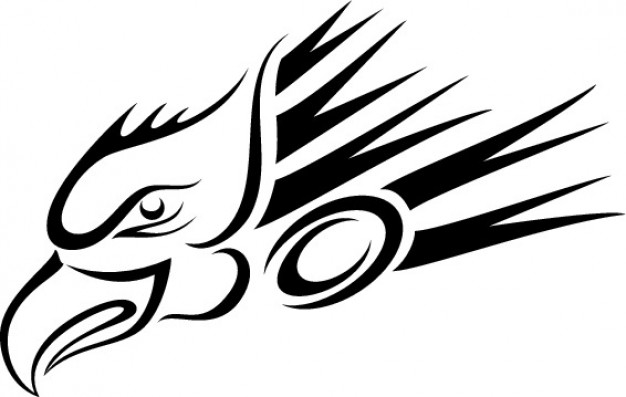 Eagle head flying | Download free Vector