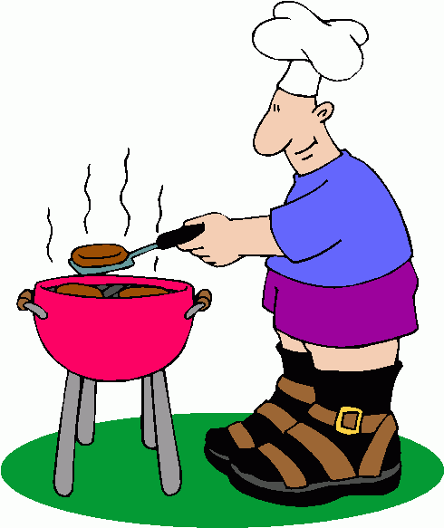 clipart of man grilling - photo #41