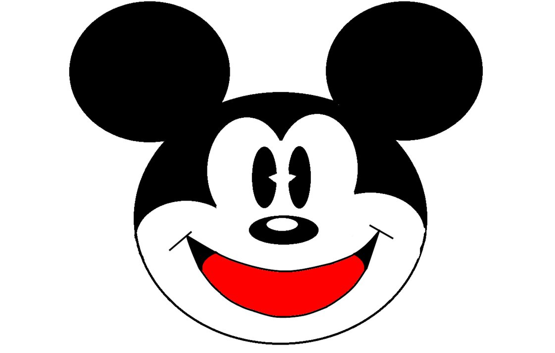 Mickey Mouse Drawn Using Shapes Full by MetalShadow272