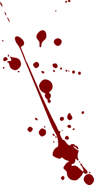 Blood Splatter clip art - vector clip art online, royalty free ...