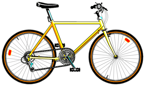 clipart bicycle | Hostted