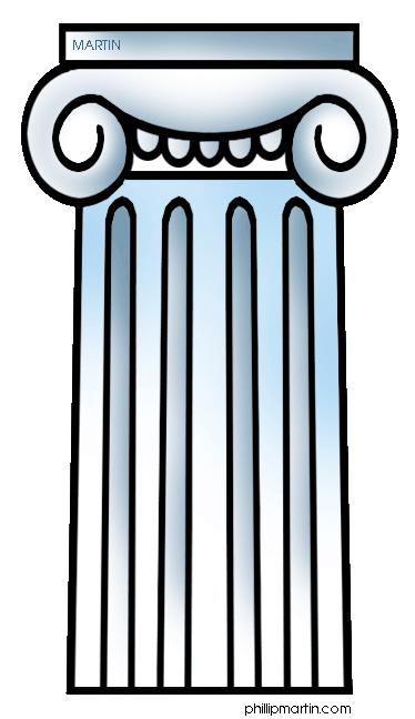 Roman Pillars Clipart
