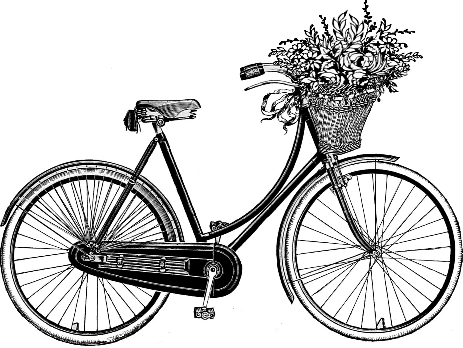 drawing-bicycle-clipart-best
