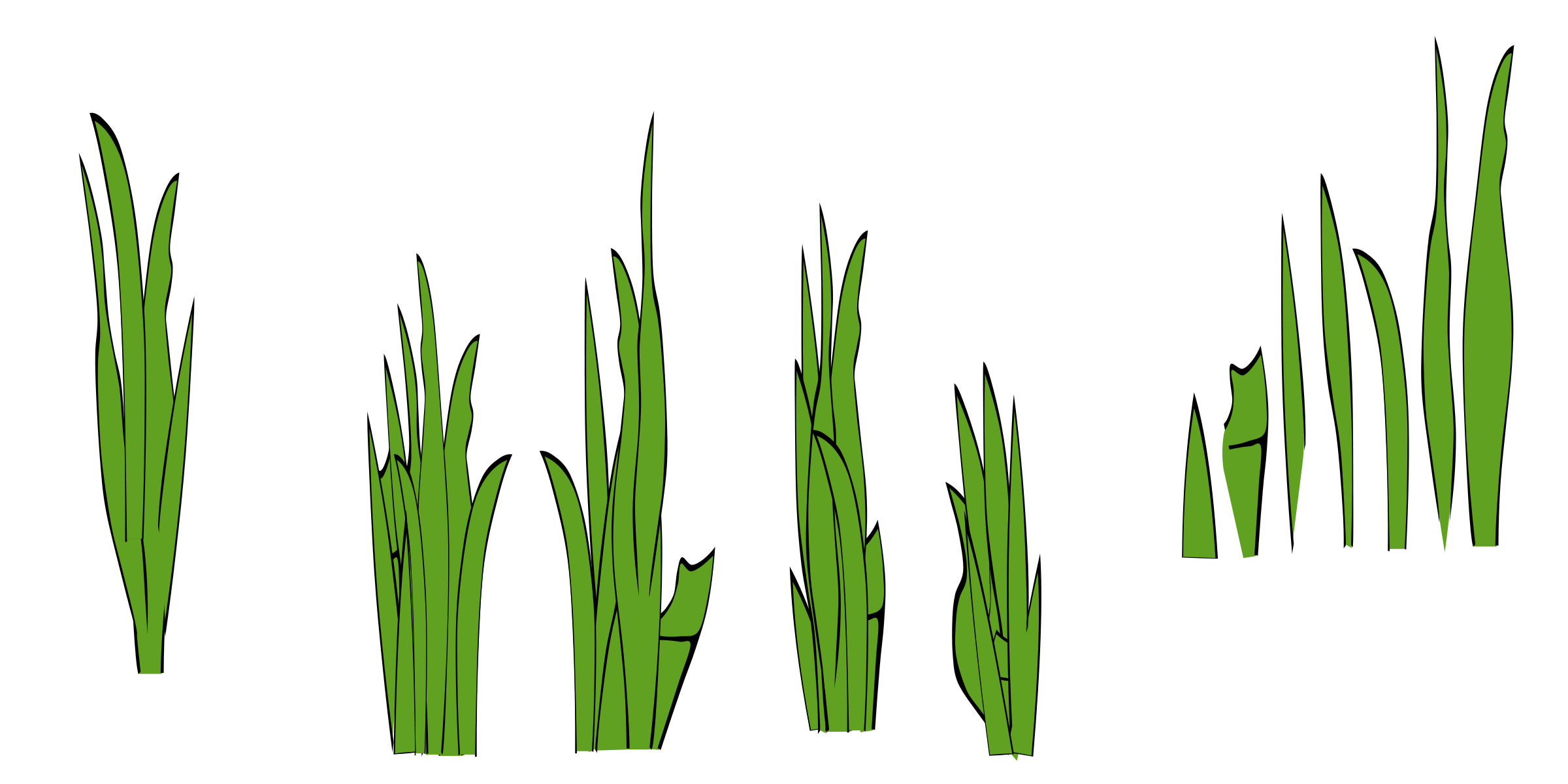 Green Grass Border Clipart - Free Clipart Images