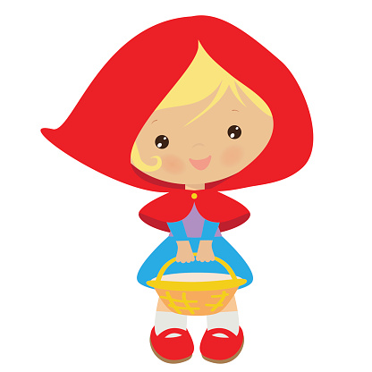 Little Red Riding Hood Clip Art, Vector Images & Illustrations ...