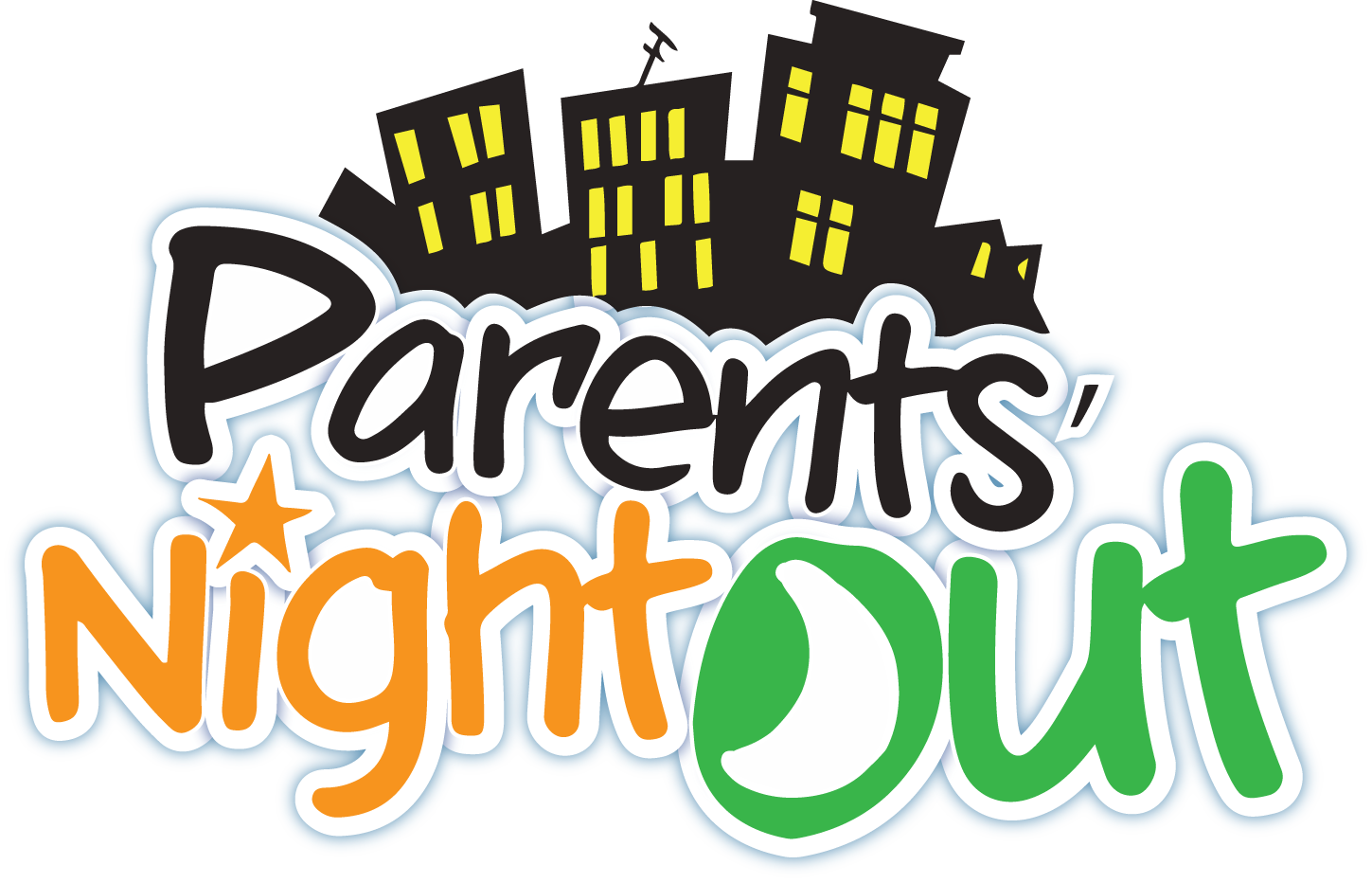 Parents night out clipart
