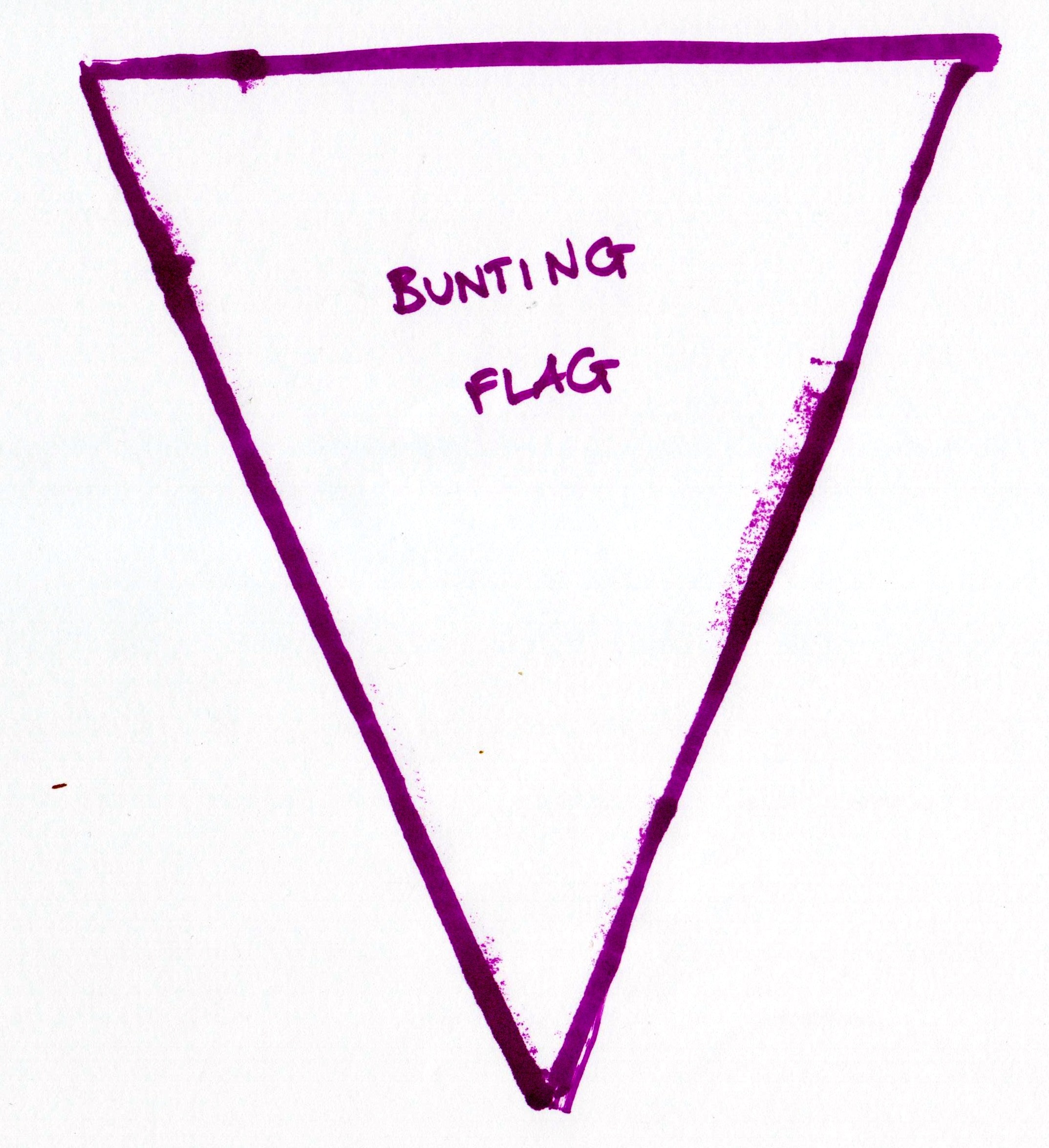 Bunting Template Free. red bunting free printables free bunting ...