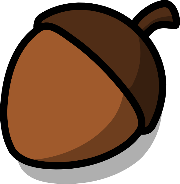 Acorn Clip Art - vector clip art online, royalty free ...