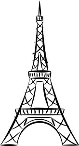Eiffel Tower Drawing | Watercolor ...