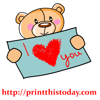 I love you clipart images