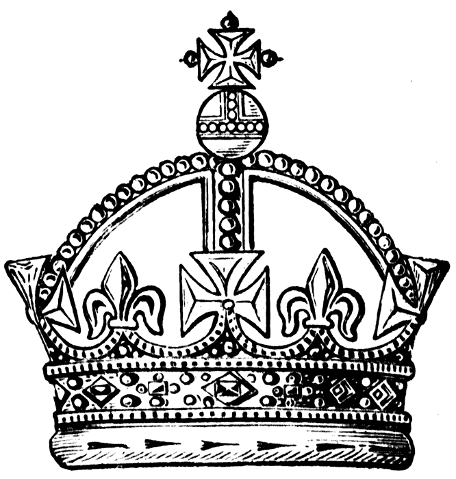 Crown Line Drawing