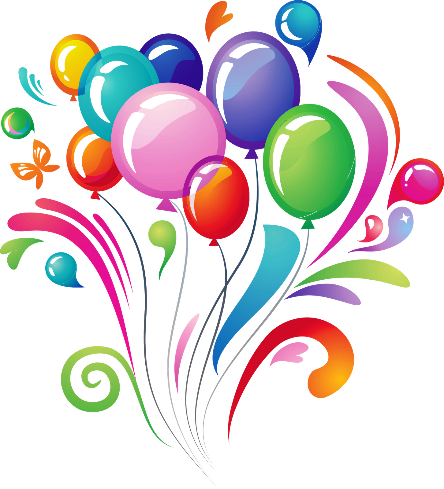 clip art free birthday balloons - photo #2