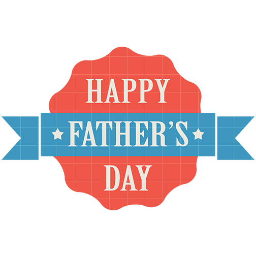 Father's Day Labels 6 Clip Art - Quarter Clipart