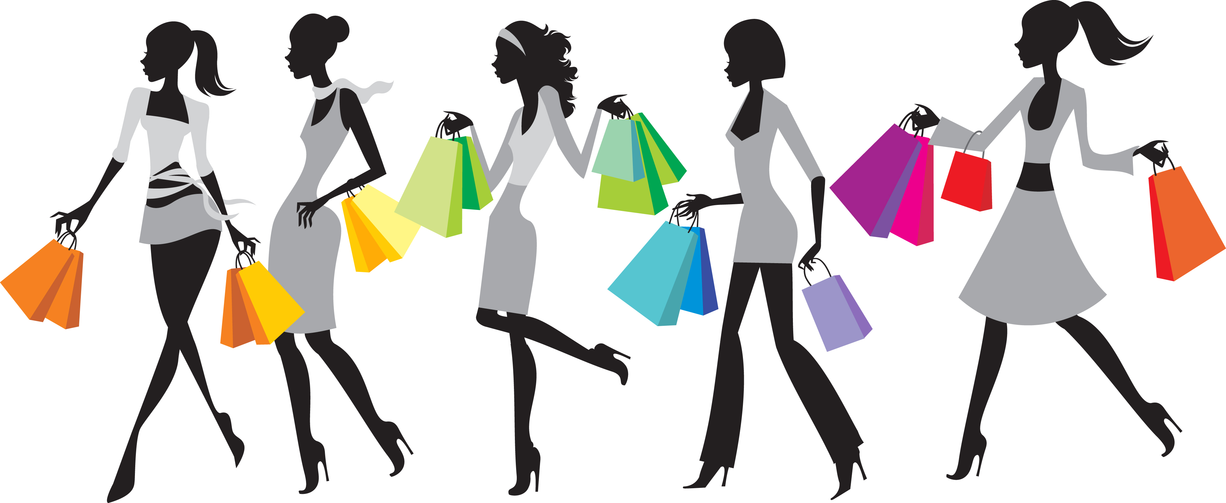 Pictures Of People Shopping - ClipArt Best