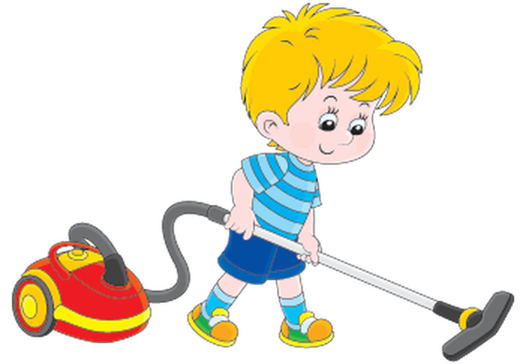 Boy with A Vacuum Cleaner | Clipart | The Arts | Image | PBS ...